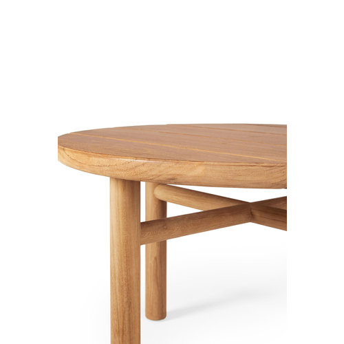 Ethnicraft Quatro outdoor bijzettafel teak 59