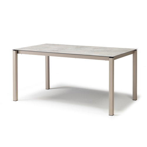 SCAB Pranzo uitlengbare tuintafel dove grey blad stone effect 160/210 SCAB Pranzo uitlengbare tuintafel dove grey blad stone effect 160/210