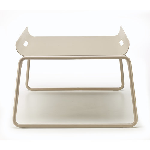 SCAB Lisa lounge bijzettafel met dienblad dove grey SCAB Lisa lounge bijzettafel met dienblad dove grey