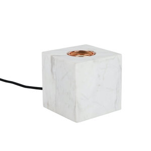 Zuiver Bolch lampe de table en marbre blanc Zuiver Bolch lampe de table en marbre blanc