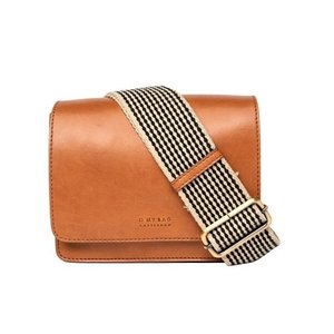 O My Bag Audrey mini sac à main avec 2 anses en cuir vegan pomme cognac O My Bag Audrey mini sac à main avec 2 anses en cuir vegan pomme cognac