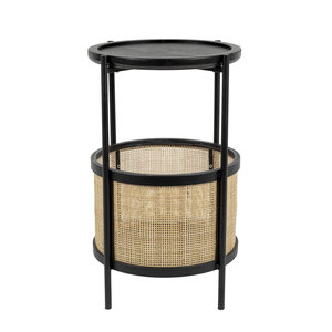 Makoto table d'appoint noire