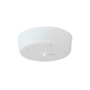Nud Collection Rosace de plafond multiple trous Blanc Medium 5