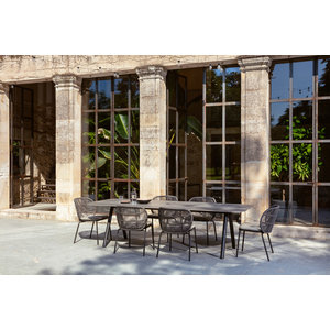 Vincent Sheppard Kodo table de jardin fossil grey flint