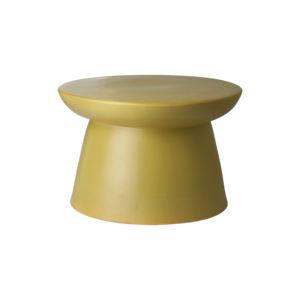 HKLiving Table d'appoint en grès verte L Ø 49