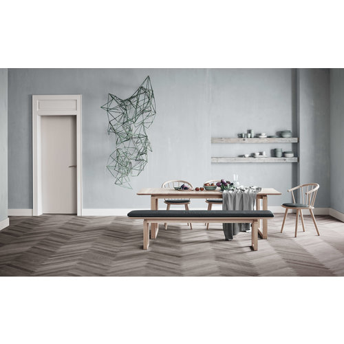 Bolia Nord eettafel witte laminaat 180