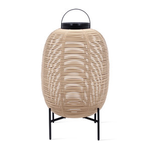 Vincent Sheppard Tika lanterne sur socle en acier camel H 69