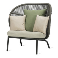 Zit- en rugkussens voor Kodo cocoon loungestoel