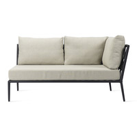 Leo modulaire lounge sofa inclusief kussens hoek links