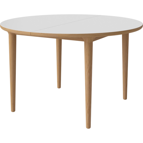 Bolia Yacht ronde eettafel conische poten laminaat