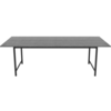 grijs beton zwartgelakt staal
