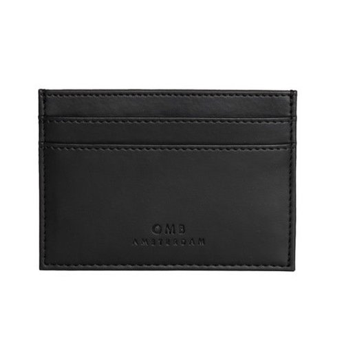 O My Bag Mark kaarthouder - appel leder zwart O My Bag Mark kaarthouder - appel leder zwart