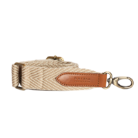 Webbing strap sand/cognac