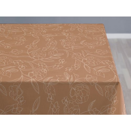 Soedahl Infinity afwasbaar tafelkleed camel per cm Soedahl Infinity afwasbaar tafelkleed camel per cm