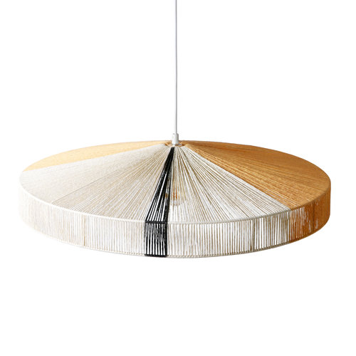 HKLiving Hanglamp touw multicolour