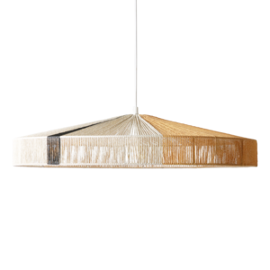 HKLiving Suspension en corde multicolore