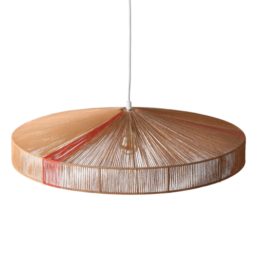 HKLiving Hanglamp touw rood