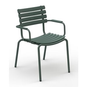 Houe ReCLIPS chaise de jardin avec accoudoir en aluminium