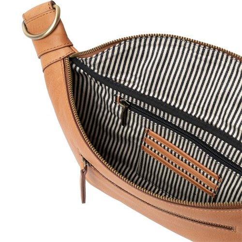 O My Bag Drew bum bag met 2 riemen - soft grain leder wild oak