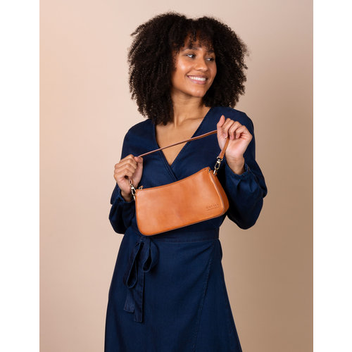 O My Bag Taylor handtas - klassiek leder cognac