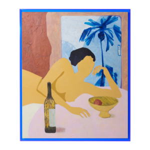 HKLiving Catch my drift œuvre avec cadre