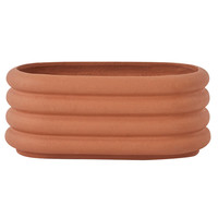 Awa bloempot lang terracotta