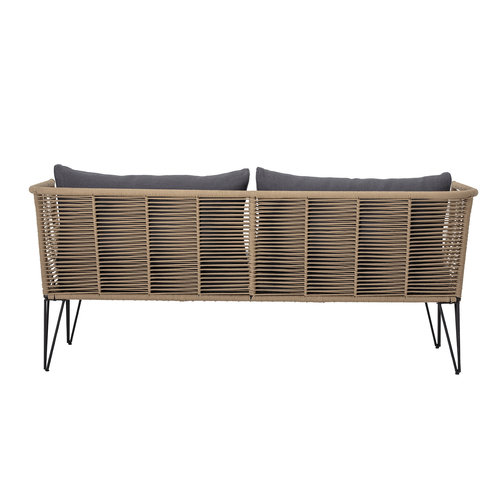 Bloomingville Mundo sofa bruin metaal