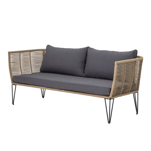 Bloomingville Mundo sofa bruin metaal