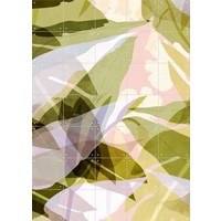 IXXI wanddecoratie - Leaves pastel