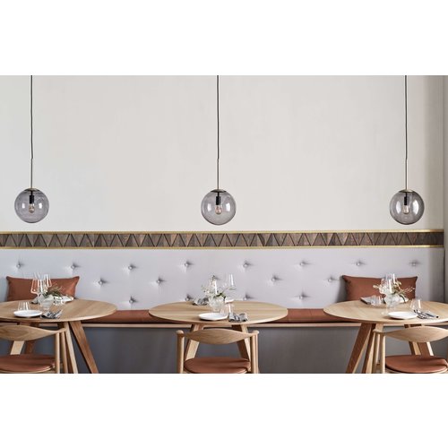 Bolia Orb bol hanglamp mat grijs 15 cm Bolia Orb bol hanglamp mat grijs 15 cm