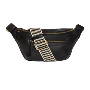 O My Bag Drew sac banane avec 2 anses en cuir soft grain noir O My Bag Drew sac banane avec 2 anses en cuir soft grain noir