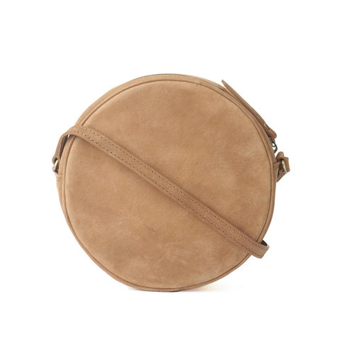 O My Bag Luna handtas - hunter leder camel O My Bag Luna handtas - hunter leder camel