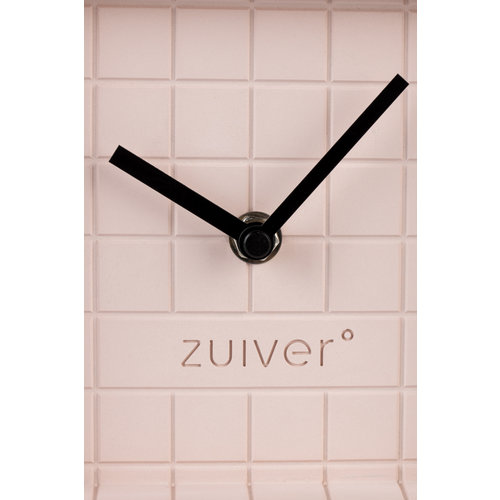 Zuiver Cute tafelklok beton roze