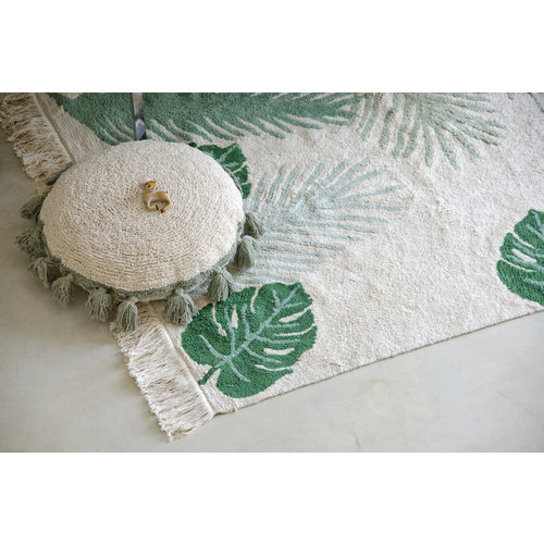 Lorena Canals Tropical wasbaar tapijt groen