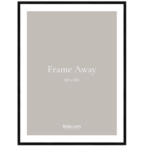 Bolia Frame away fotolijst zwart hout 60 x 80 Bolia Frame away fotolijst zwart hout 60 x 80
