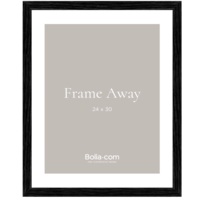 Frame away fotolijst zwart hout 24 x 30