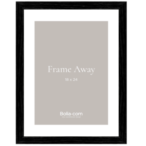Bolia Frame away cadre photo en bois noir 18 x 24