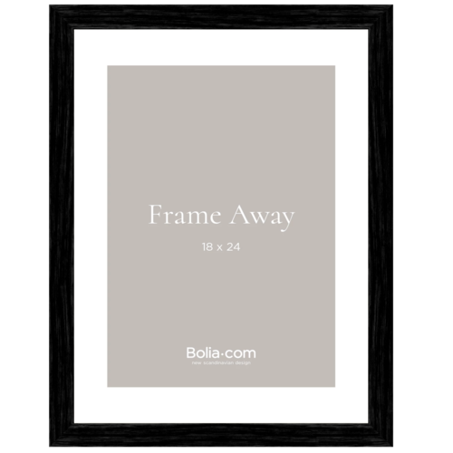 Bolia Frame away fotolijst zwart hout 18 x 24