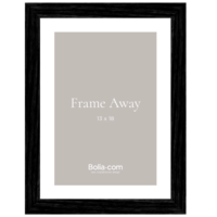 Frame away fotolijst zwart hout 13 x 18