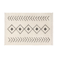 Bereber rhombs wasbaar tapijt