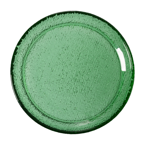 HKLiving The emeralds: glazen dessertbord groen HKLiving The emeralds: glazen dessertbord groen