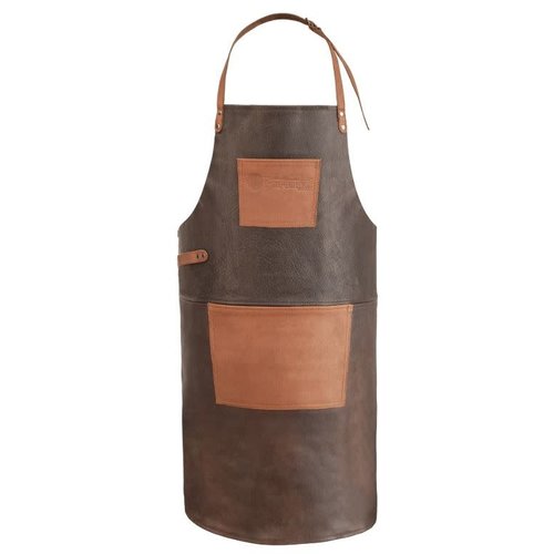 Petromax Lederen keukenschort cognac met nekband Petromax Lederen keukenschort cognac met nekband
