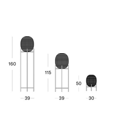 Vincent Sheppard Sari vloerlamp small natural Vincent Sheppard Sari vloerlamp small natural