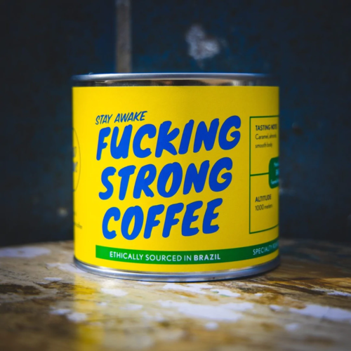 Goodbeans "Fucking Strong Coffee" bonen Brazil