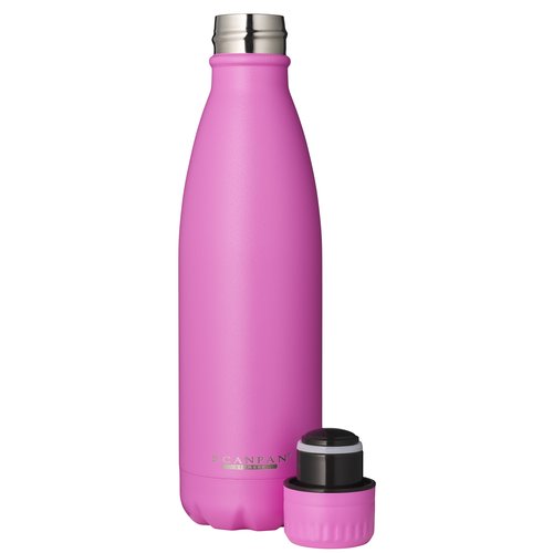 Scanpan To go drinkfles vacuüm Pink Cosmos 500 ml