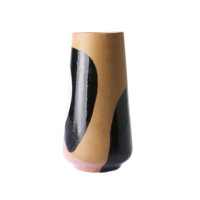 Handgeschilderde keramische bloemenvaas