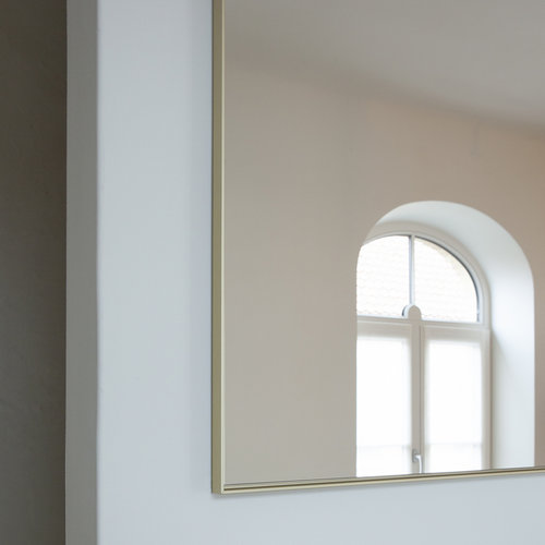 Deknudt Mirrors Lucka frosted spiegel goud XL