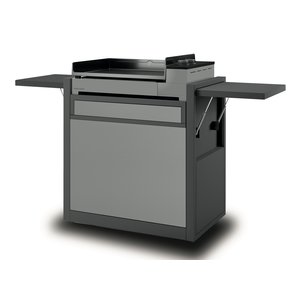 Forge Adour Chariot pour plancha Premium 60 acier gris/noir