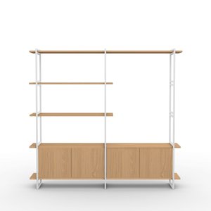 Studio Henk Étagère modulaire chêne clair MC-5L