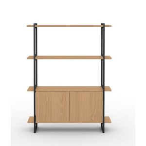 Studio Henk Armoire modulaire chêne clair MC-4L